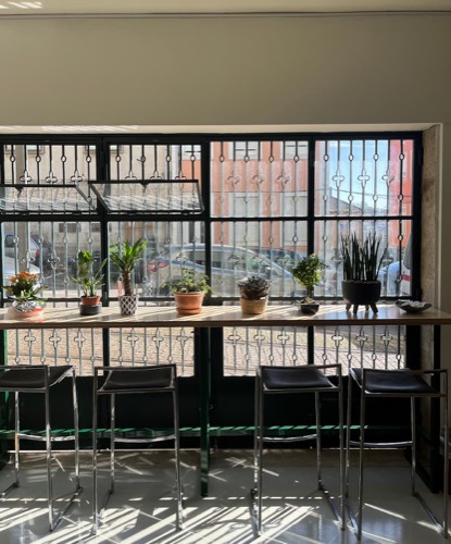 Brama Hair Studio workspace detail